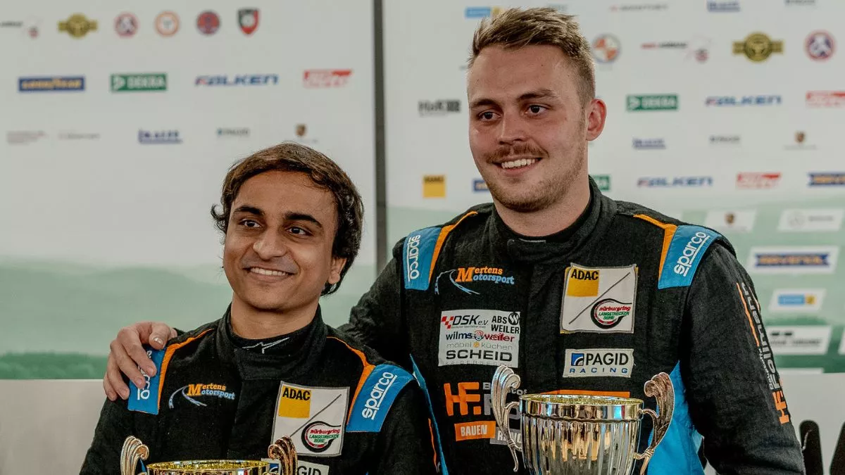 Akshay Gupta Secures Victory in NLS, Shines with German Teammate