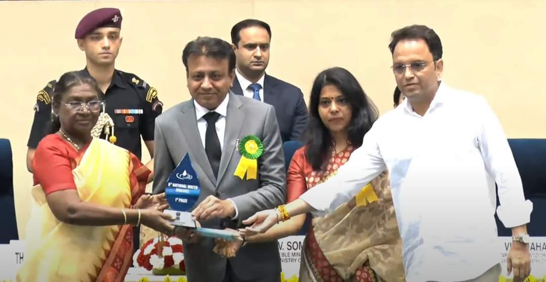 Surat Municipal Corporation Receives First Place in National Water Award